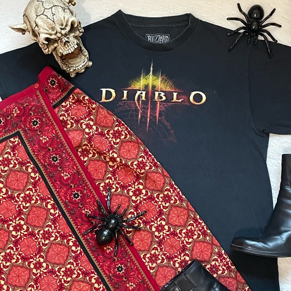 Blizzard 2012 Diablo Pc video game unisex tee - Picture 3 of 16